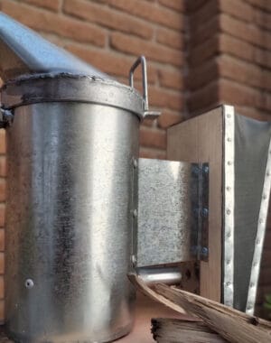 Ahumador Grande Acero Galvanizado uso rudo para Apicultura