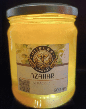Miel de Azahar Pura de Abeja Veracruz 600 grs