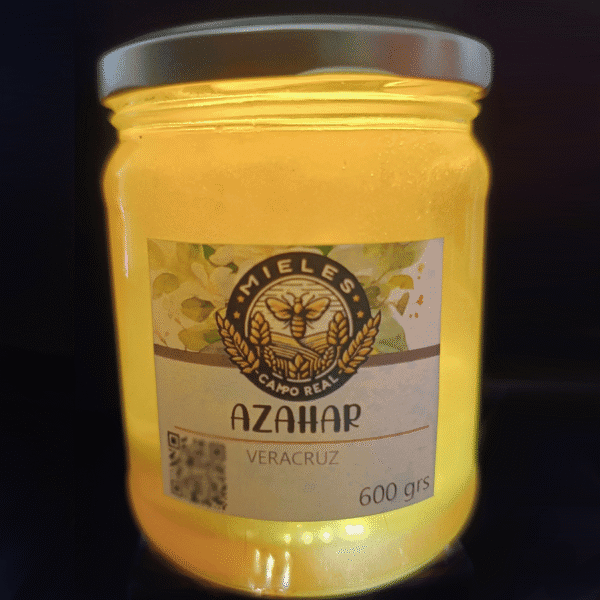 Miel de Azahar Pura de Abeja Veracruz 600 grs