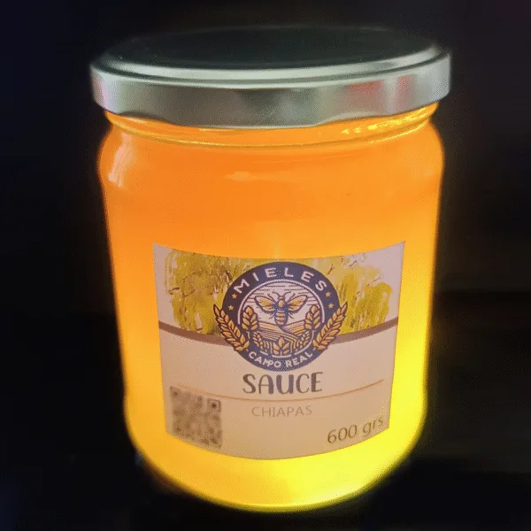 Miel de Abeja Pura Sauces de Chiapas 600 grs